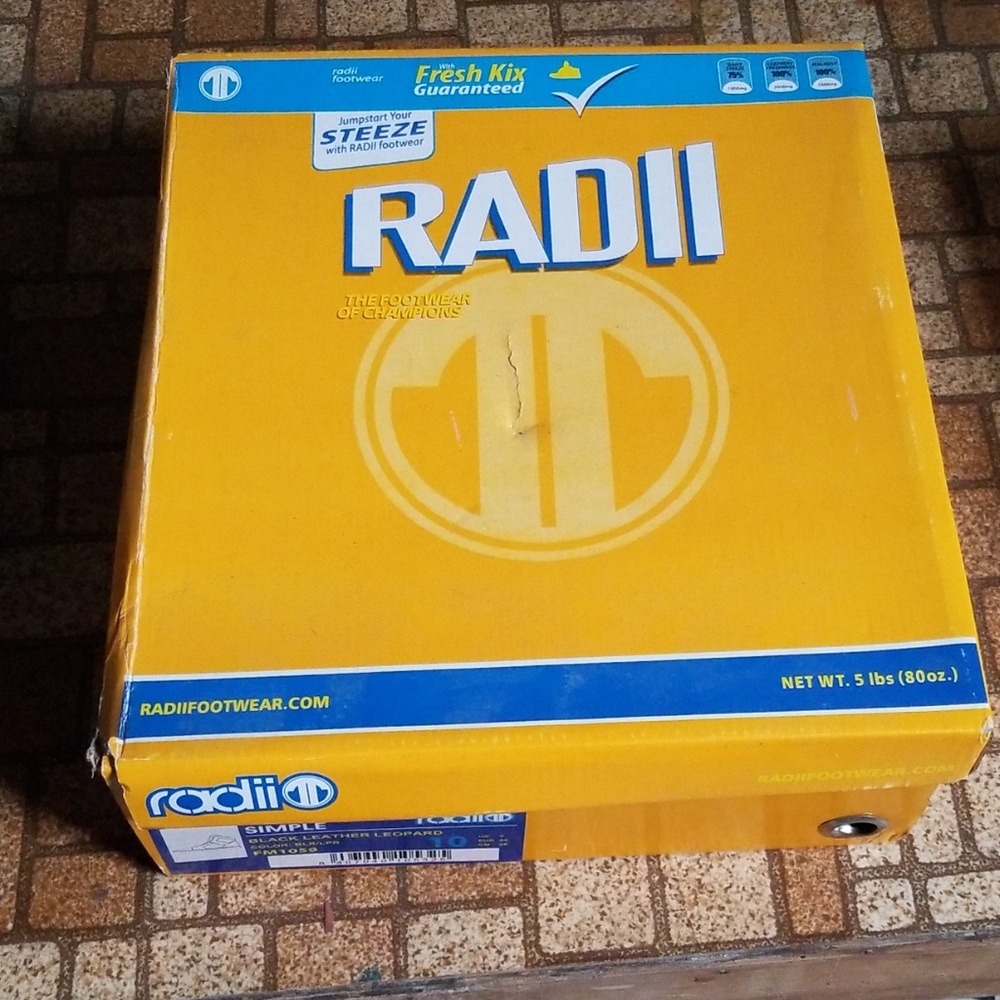 Radii (ShoeBox Only)
